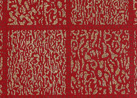 Красные шотландки бронзируя современные заволакивания стены домой украшая обои