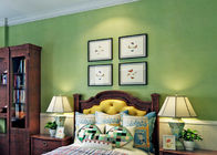 Обои заволакивания стены зеленого цвета современные съемные для гостиной