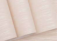 Нашивки серые и белые розовые самомоднейшие обои для домашнего украшения Eco - содружественного