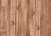Ретро древесина 3Д самонаводит домочадец обоев 0.53*10м/крен, наклеенное не-