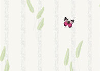 Не сплетенные бабочка обоев спальни детей Эко дружелюбные и картина зеленых растений