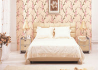 обои китайского стиля картины цветения персика влияния 3Д для украшения комнаты, дружественные к Эко