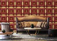 Золотой цвет декоративное 3Д самонаводит обои, обои ПВК для интерьера дома