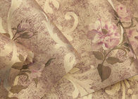 Романтические цветочные деревенские цветок обои съемные из материалов золотаяой фольги 0.53*10M