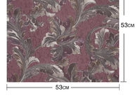 Водоустойчивые винтажные обои цветочного узора с выбитым поверхностным покрытием, принятым ОЭМ