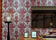 Обои стиля картины штофа викторианские с материалом ПВК Эко дружелюбным, Стриппабле